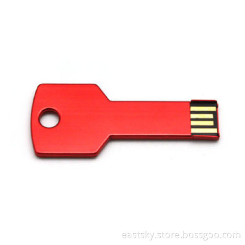 Custom Key Style Pen Drive with 64MB to 32GB Memory Capacity, Customized Colors are Accepted